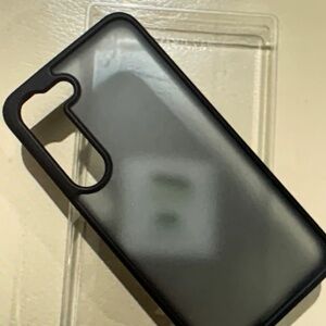 Sleek Black Phone Case